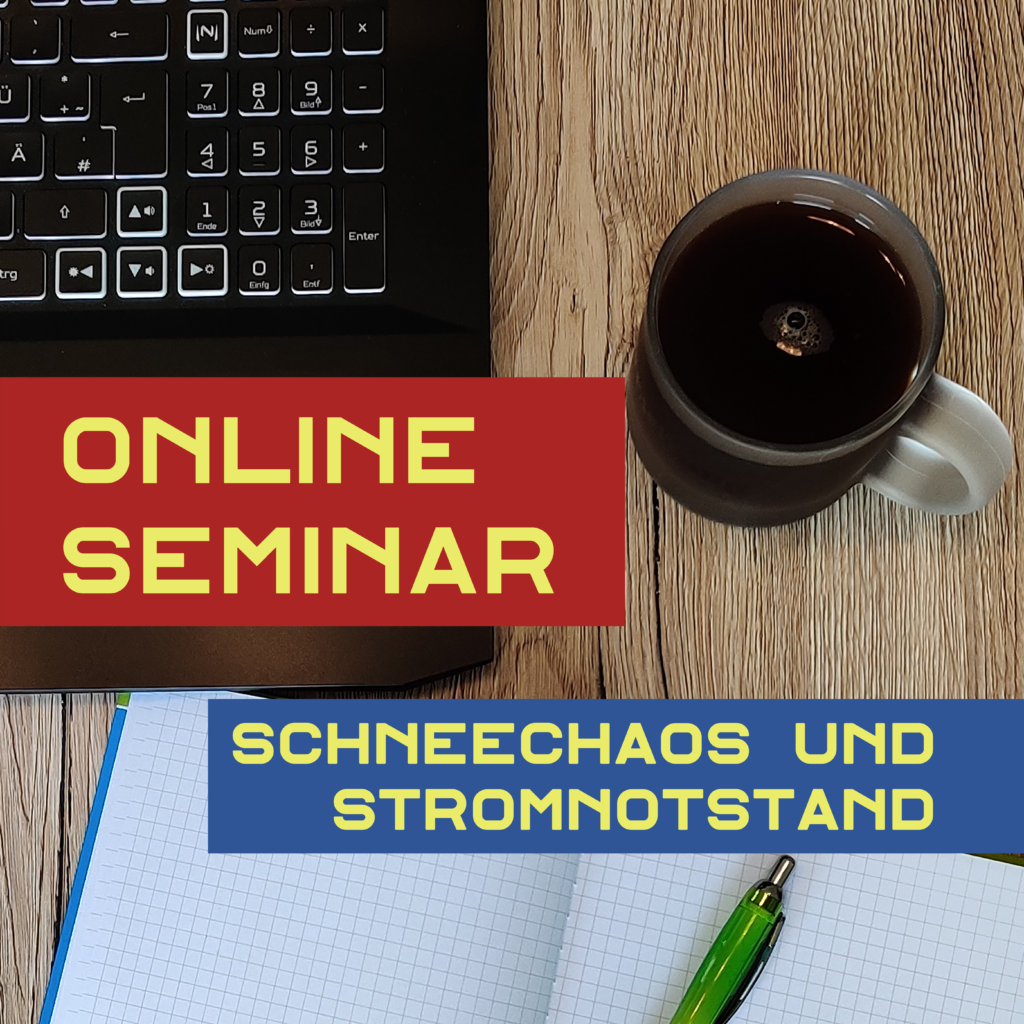 Schneechaos (Onlineseminar im Mai)