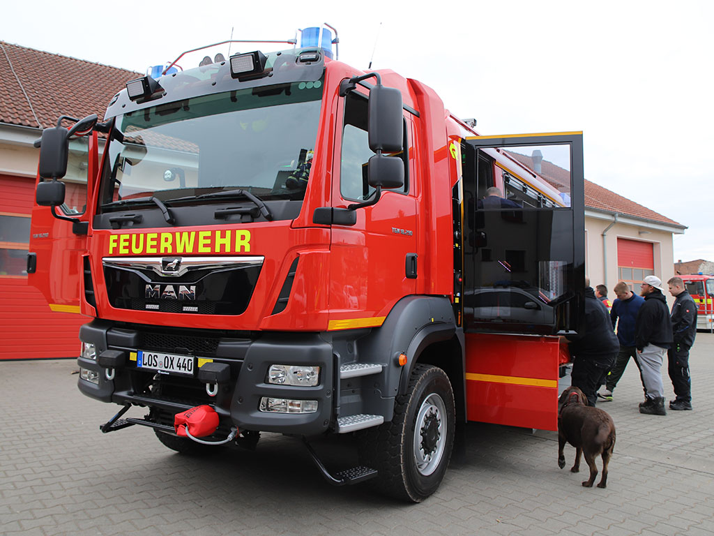 Feuerwehr Storkow: Indienststellung des neuen HLF20