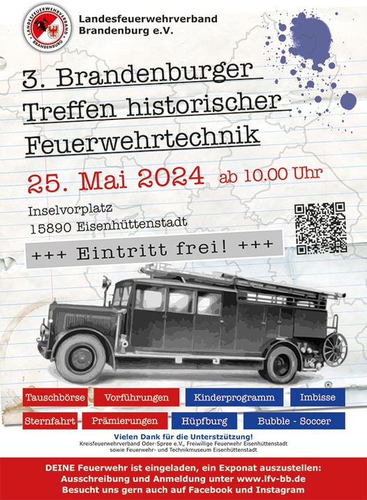 3. Brandenburger Treffen historischer Feuerwehrtechnik